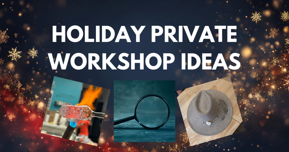 Three Private Workshop Ideas for The Holiday Season