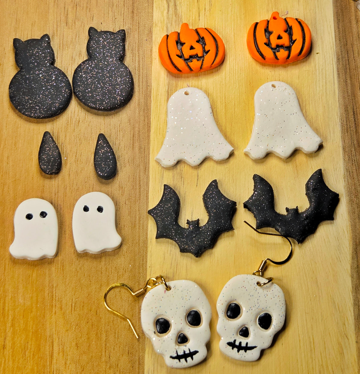 10/19/26 Halloween Polymer Earrings 6-8pm (Lynchburg)