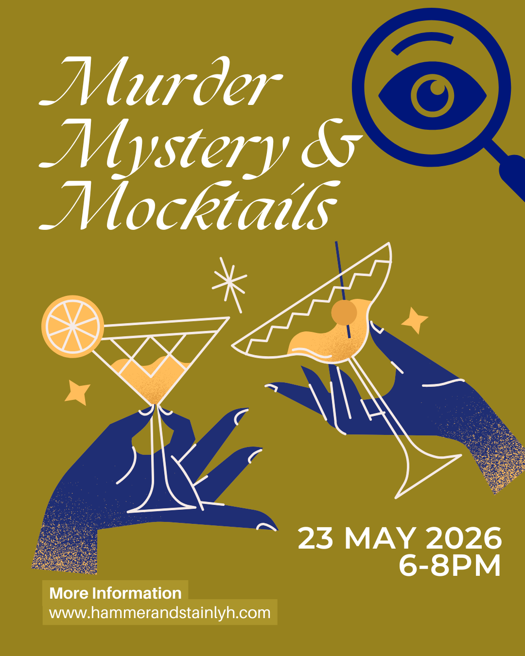 05/23/2026 Murder Mystery & Mocktails 6-8pm (Lynchburg)